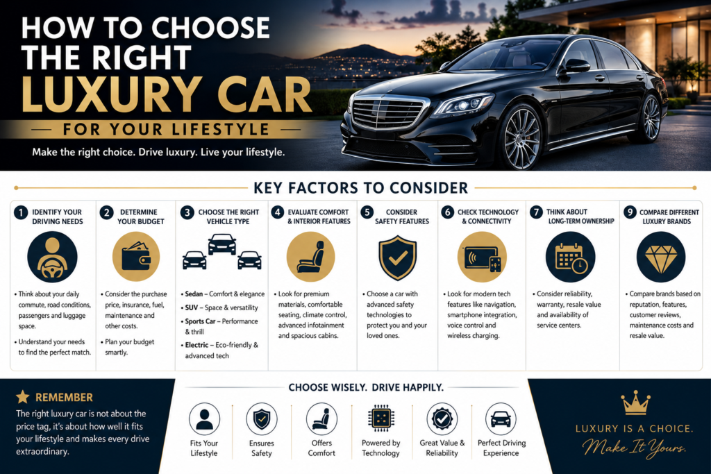 How to Choose the Right Luxury Car for Your Lifestyle